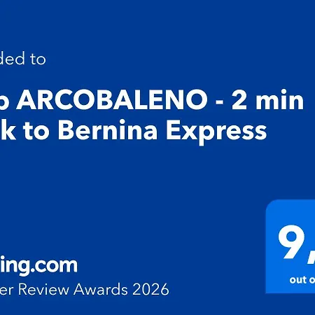 Arcobaleno - 2 Min Walk To Bernina Express 4* Tirano
